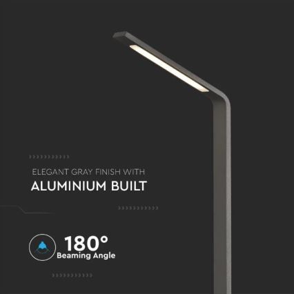 LED Kültéri lámpa LED/6W/230V IP65 antracit