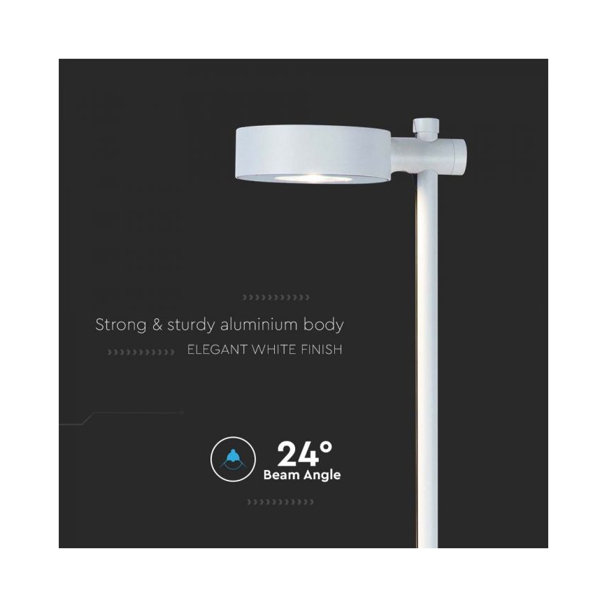 LED kültéri lámpa LED/7W/230V 3000K IP65 fehér 102 cm