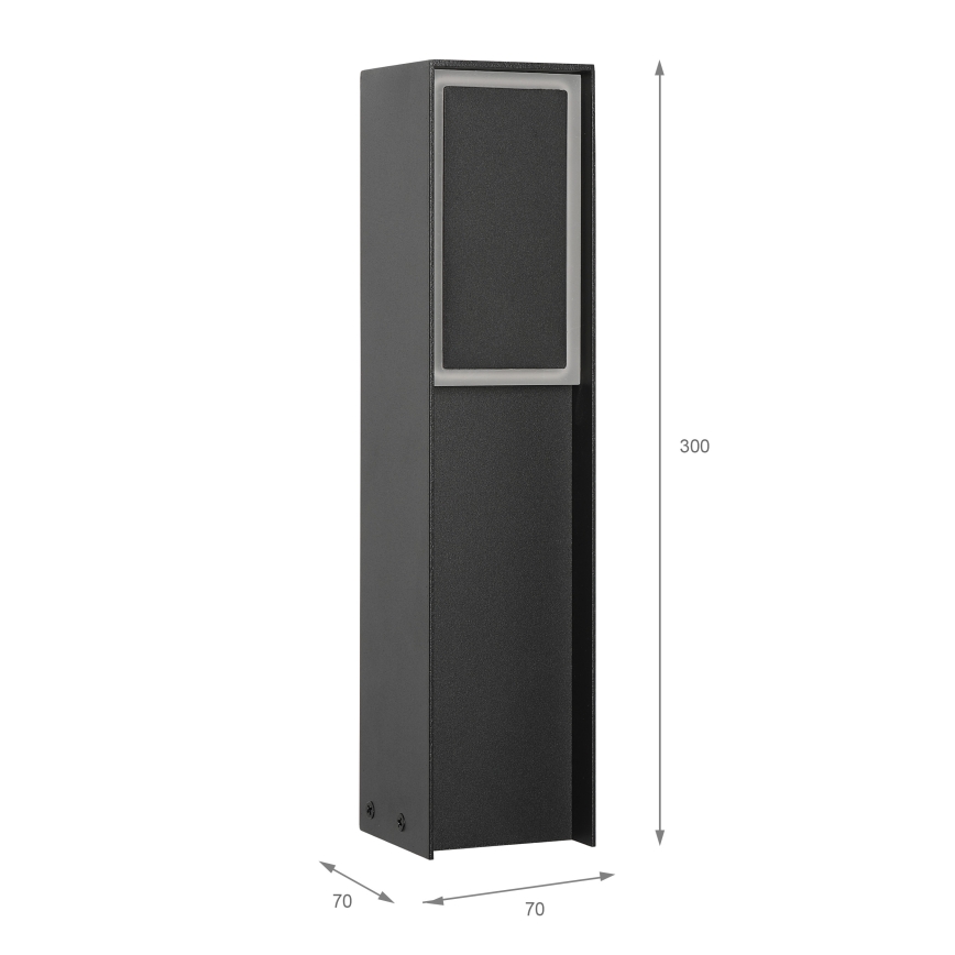 LED kültéri lámpa MODO LED/4,8W/230V 4000K IP44 30 cm fekete