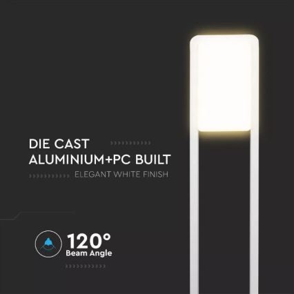 LED Kültéri lámpa SAMSUNG CHIP LED/10W/230V 3000K IP65 fehér