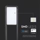 LED Kültéri lámpa SAMSUNG CHIP LED/10W/230V 3000K IP65 fekete