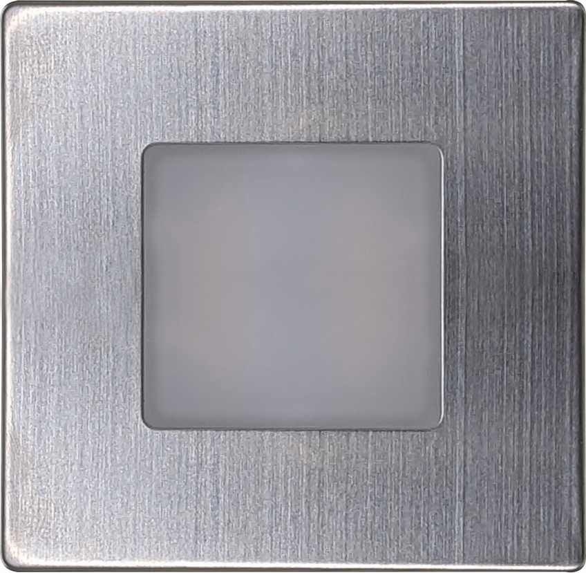 LED Kültéri lépcsőmegvilágító DECENTLY LED/1,7W/230V 3000/4000/6000K IP54 fényezett króm