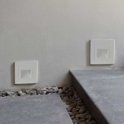 LED Kültéri lépcsőmegvilágító LED/3W/230V 3000K IP65 fehér