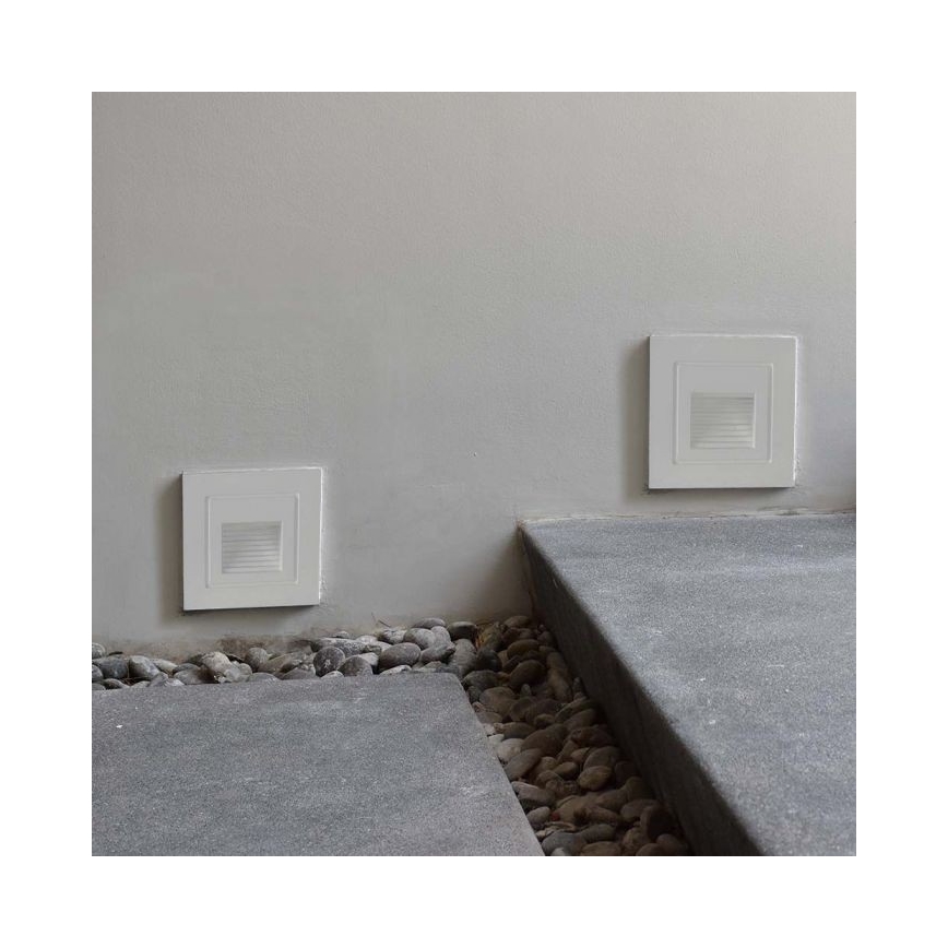 LED Kültéri lépcsőmegvilágító LED/3W/230V 3000K IP65 fehér