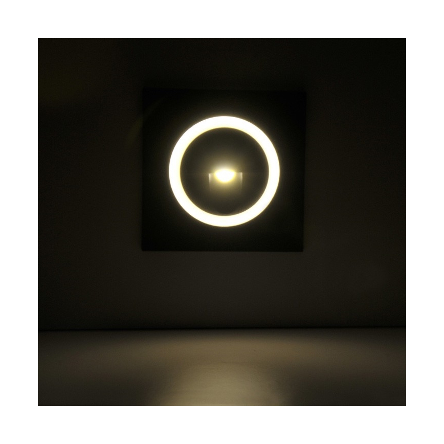 LED Kültéri lépcsőmegvilágító Q3 LED/3W/230V IP44