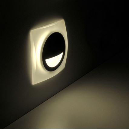 LED Kültéri lépcsőmegvilágító Q5 LED/3W/230V IP44