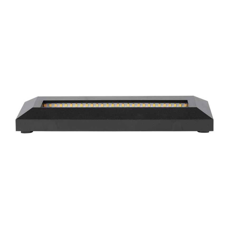 LED Kültéri lépcsővilágító LED/3W/230V IP65 3000K fekete