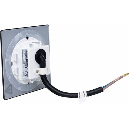 LED kültéri lépcsővilágító lámpa LED/1,7W/230V 3000/4000/6000K IP54 fekete