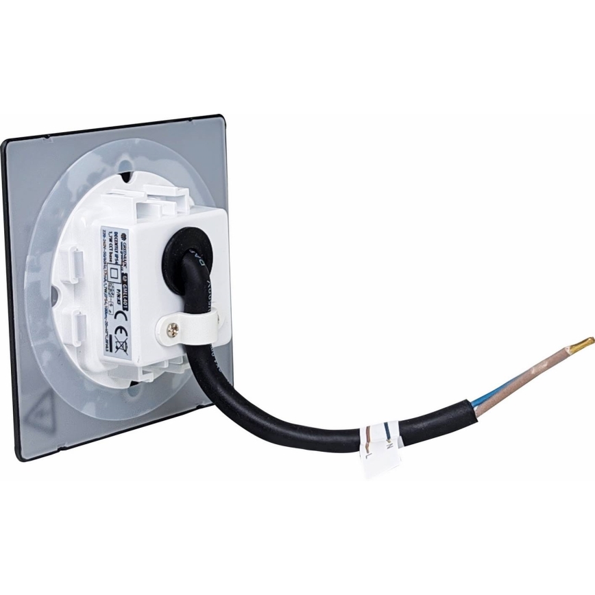 LED kültéri lépcsővilágító lámpa LED/1,7W/230V 3000/4000/6000K IP54 fekete