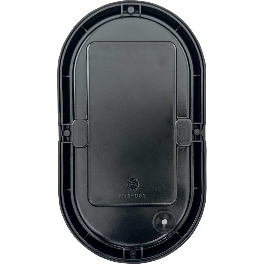 LED Kültéri mennyezeti lámpa érzékelővel LED/14W/230V IP54 fekete