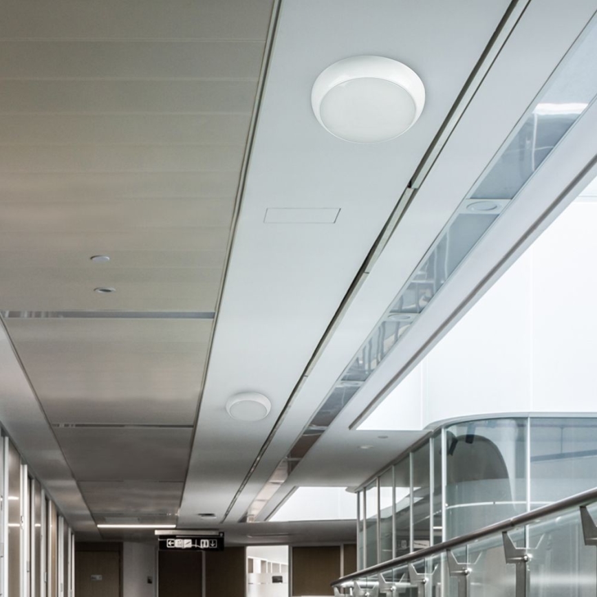 LED Kültéri mennyezeti lámpa érzékelővel LED/8W/16W/20W/230V IP65 3000/4000/6500K