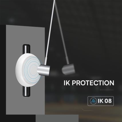 LED Kültéri mennyezeti lámpa LED/8W/16W/20W/230V IP65 3000/4000/6500K