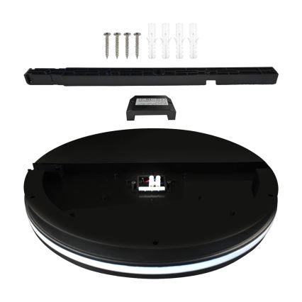 LED Kültéri mennyezeti lámpa MARLON LED/36W/230V 4000K IP54 fekete