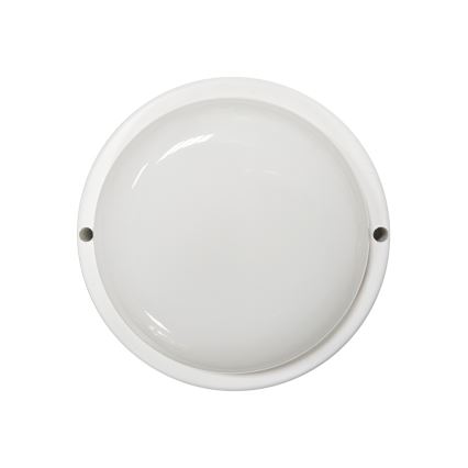 LED kültéri mennyezeti lámpatest LED/8W/230V 4200K átm. 14 cm IP64 fehér