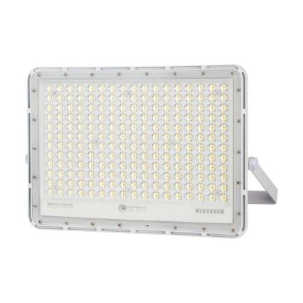 LED Kültéri napalemes reflektor LED/30W/3,2V 4000K fehér IP65 + távirányítás