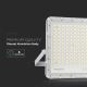 LED Kültéri napalemes reflektor LED/30W/3,2V 4000K fehér IP65 + távirányítás