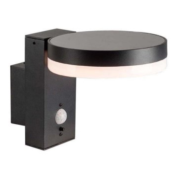 LED kültéri napelemes fali lámpa érzékelővel LED/5,5W/3,7V 3000K IP54 2000 mAh