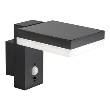 LED kültéri napelemes fali lámpa érzékelővel LED/5,5W/3,7V 3000K IP54 2200 mAh