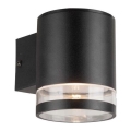 LED Kültéri napelemes fali lámpa LED/1W/3,7V 3000K IP54 1200 mAh fekete