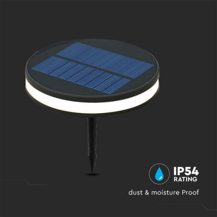 LED Kültéri napelemes lámpa LED/1,8W/3,7V IP54 3000K 1800 mAh