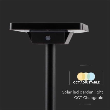 LED Kültéri napelemes lámpa 2in1 LED/2W/3,7V IP65 3000/4000/6500K 2600 mAh