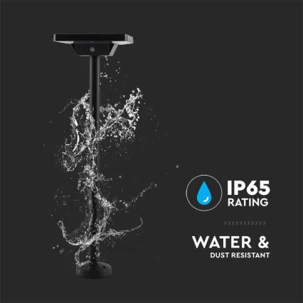 LED Kültéri napelemes lámpa 2in1 LED/2W/3,7V IP65 3000/4000/6500K 2600 mAh