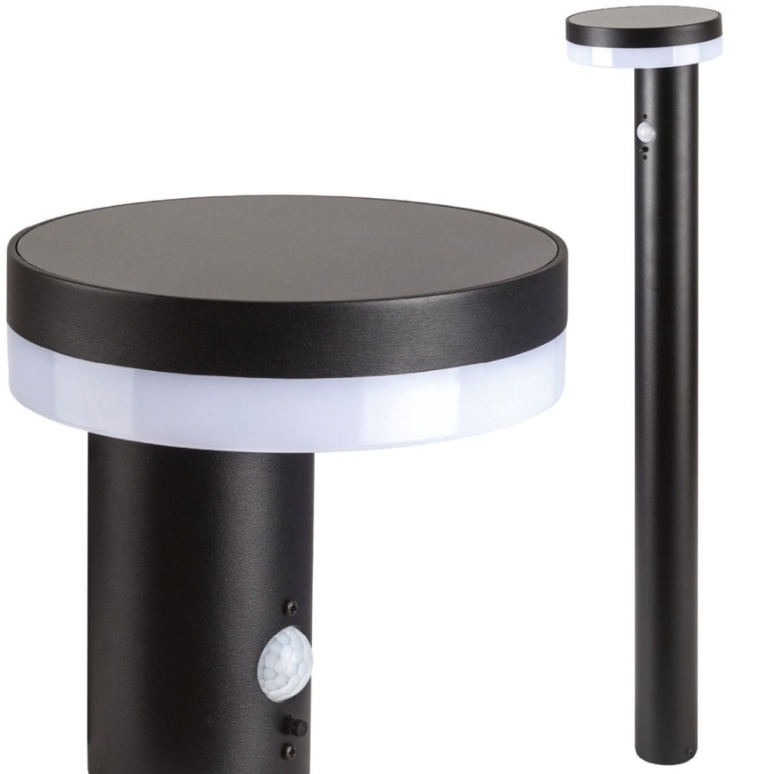 LED Kültéri napelemes lámpa érzékelővel SOLARIS3S LED/5,5W/3,7V 4000K IP44 2600 mAh