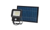 LED Kültéri napelemes reflektor érzékelővel LED/20W/3,7V 6500K IP65