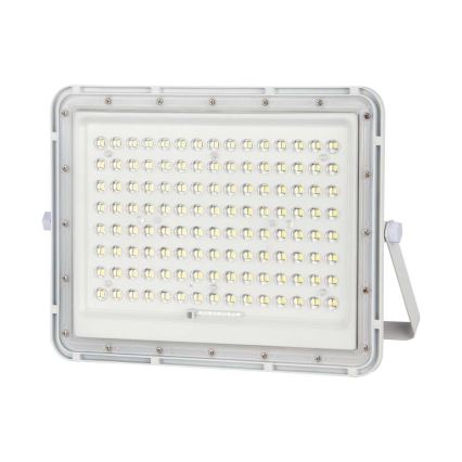 LED Kültéri napelemes reflektor LED/20W/3,2V 4000K fehér IP65 + távirányító