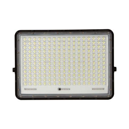 LED Kültéri napelemes reflektor LED/30W/3,2V 4000K fekete IP65 + távirányítás
