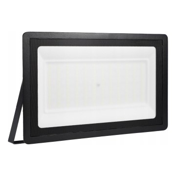LED kültéri reflektor, 200 W, 230 V, 4500 K, IP65, fekete