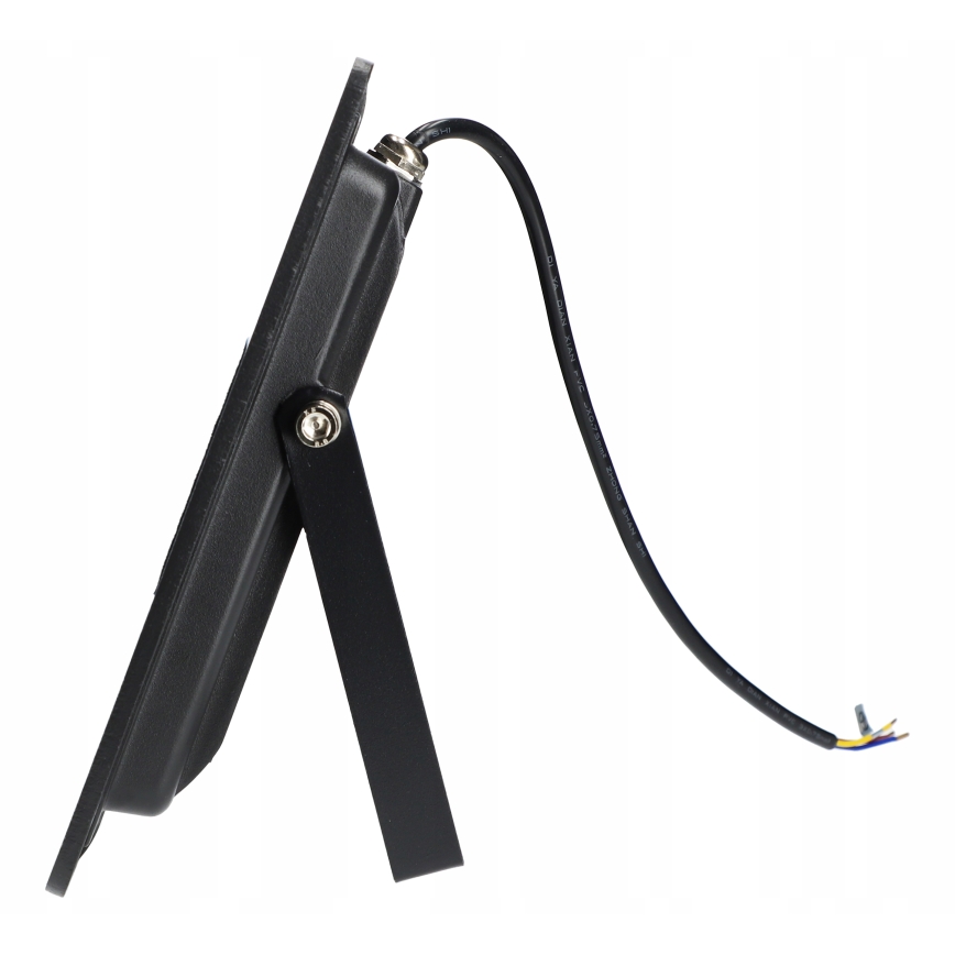 LED kültéri reflektor, 200 W, 230 V, 4500 K, IP65, fekete