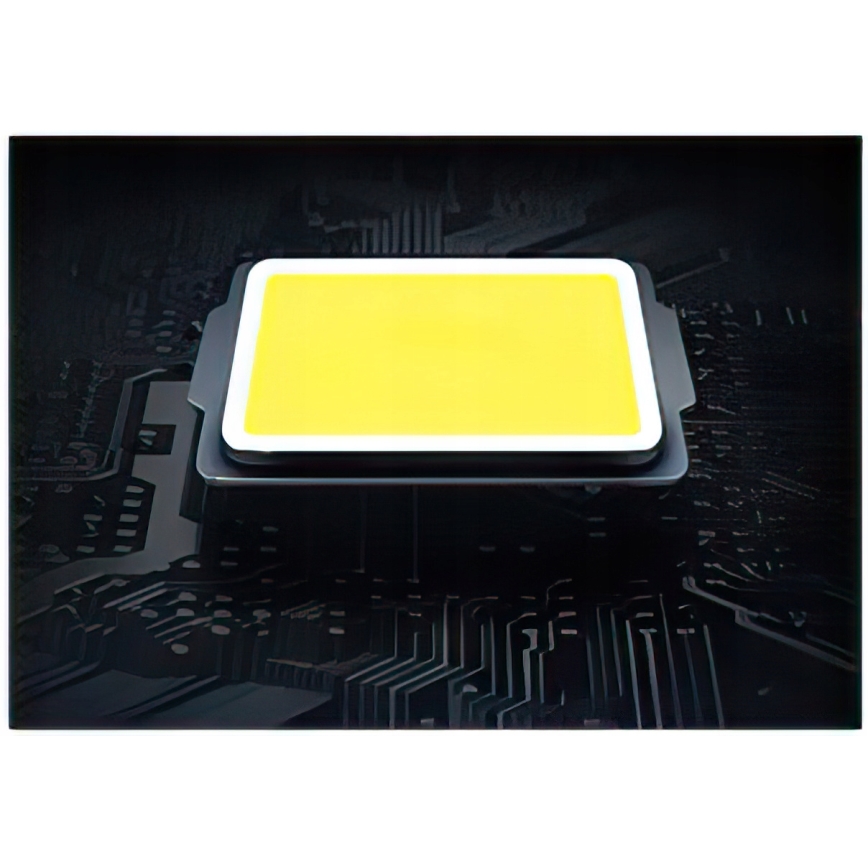 LED kültéri reflektor, 200 W, 230 V, 4500 K, IP65, fekete