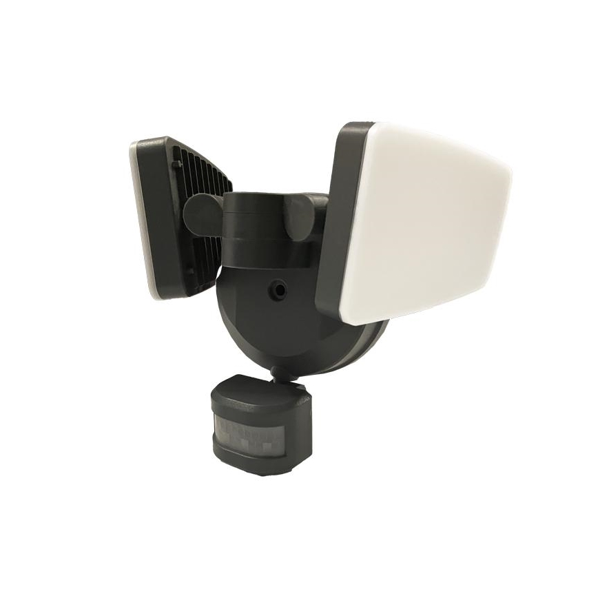 LED Kültéri reflektor érzékelővel LED/24W/230V 3000/4000/6000K IP54 antracit