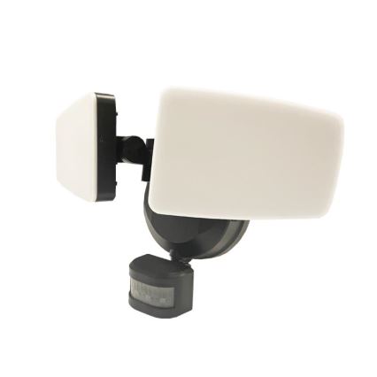 LED Kültéri reflektor érzékelővel LED/24W/230V 3000/4000/6000K IP54 fekete