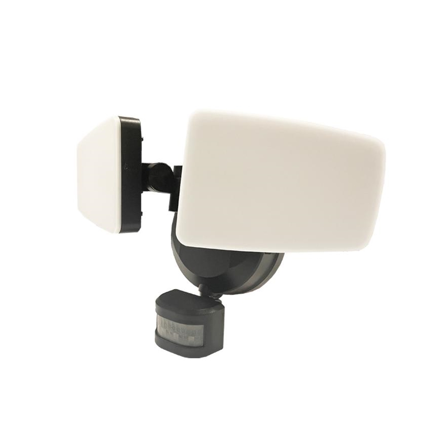 LED Kültéri reflektor érzékelővel LED/24W/230V 3000/4000/6000K IP54 fekete