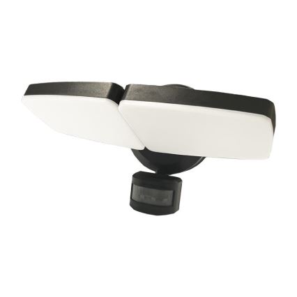 LED Kültéri reflektor érzékelővel LED/24W/230V 3000/4000/6000K IP54 fekete