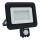 LED Kültéri reflektor érzékelővel LED/50W/230V 4000K IP44 fekete