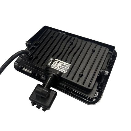 LED Kültéri reflektor érzékelővel LED/50W/230V 4000K IP44 fekete