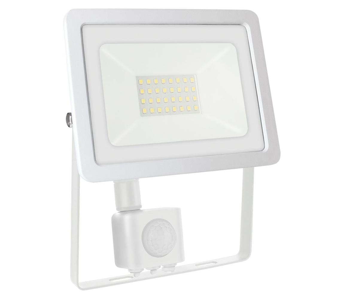 LED Kültéri reflektor érzékelővel NOCTIS LUX 2 LED/30W/230V 4000K IP44 fehér