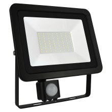 LED Kültéri reflektor érzékelővel NOCTIS LUX 2 LED/50W/230V 6000K IP44 fekete
