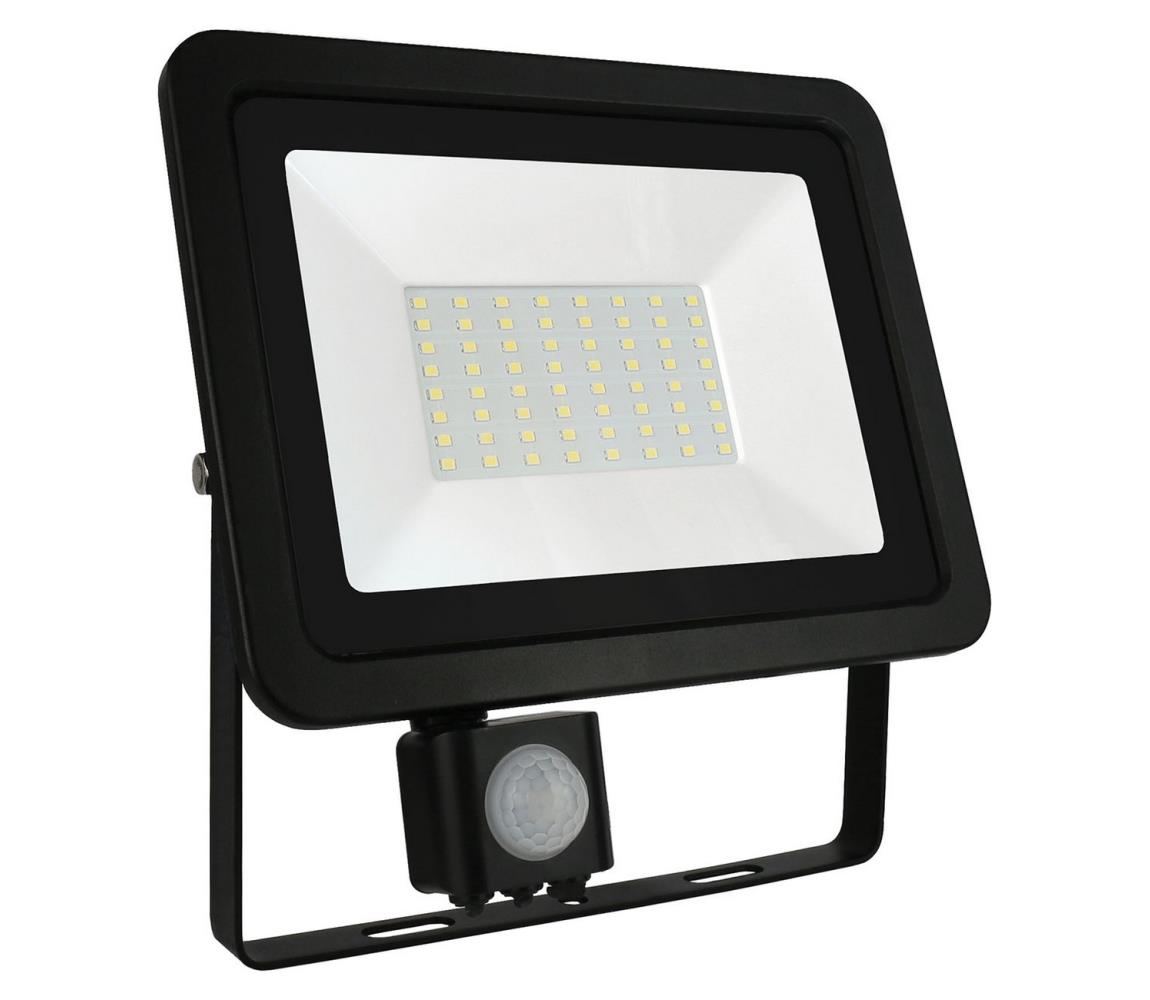 LED Kültéri reflektor érzékelővel NOCTIS LUX 2 LED/50W/230V 6000K IP44 fekete