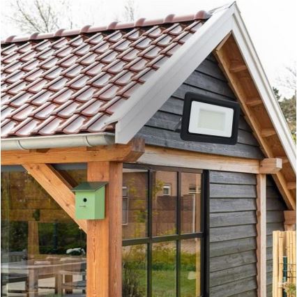 LED Kültéri reflektor LED/100W/230V 4000K IP65 fekete