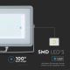 LED Reflektor SAMSUNG CHIP LED/100W/230V 4000K IP65 szürke