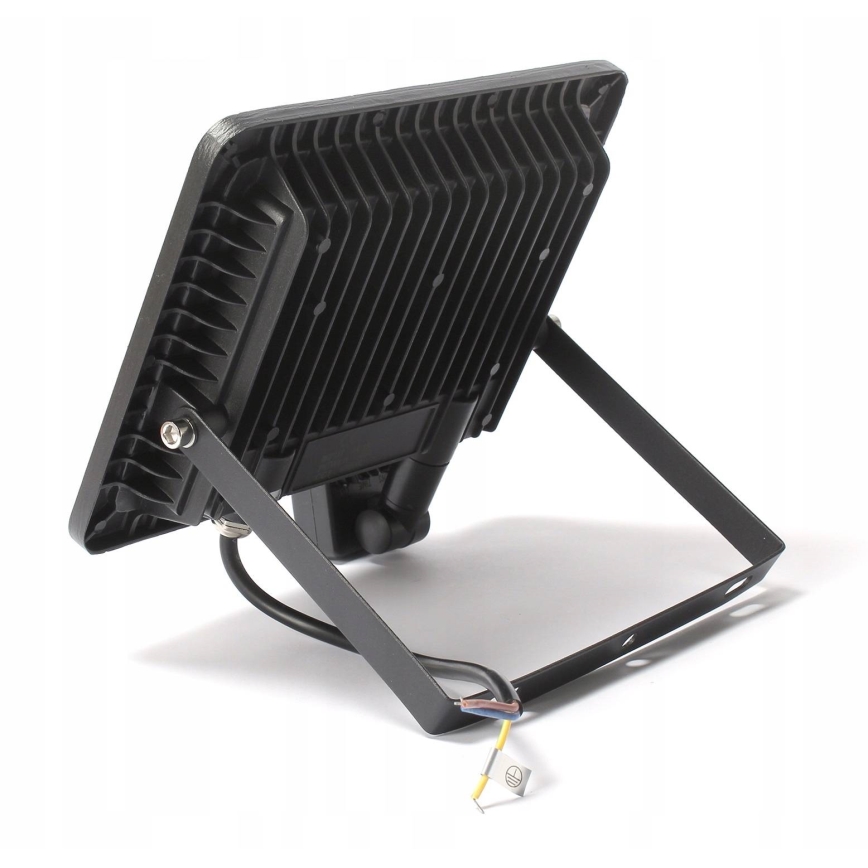 LED kültéri reflektor mozgás- és alkonyérzékelővel LED/100W/230V 4500K IP65 fekete