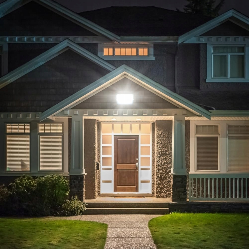 LED kültéri reflektor LED/100W/230V 4500K IP65 szürke