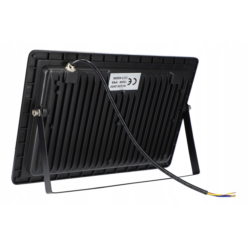 LED kültéri reflektor LED/150W/230V 4500K IP65 fekete