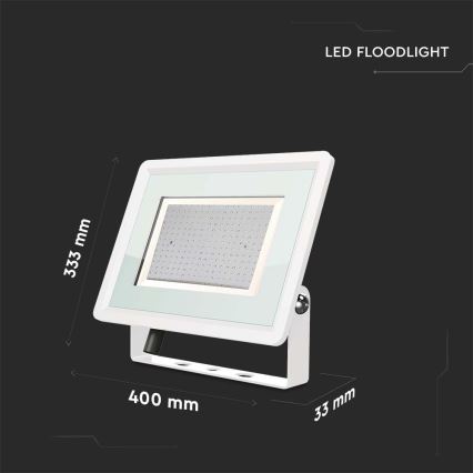 LED Kültéri reflektor LED/200W/230V 4000K IP65 fehér