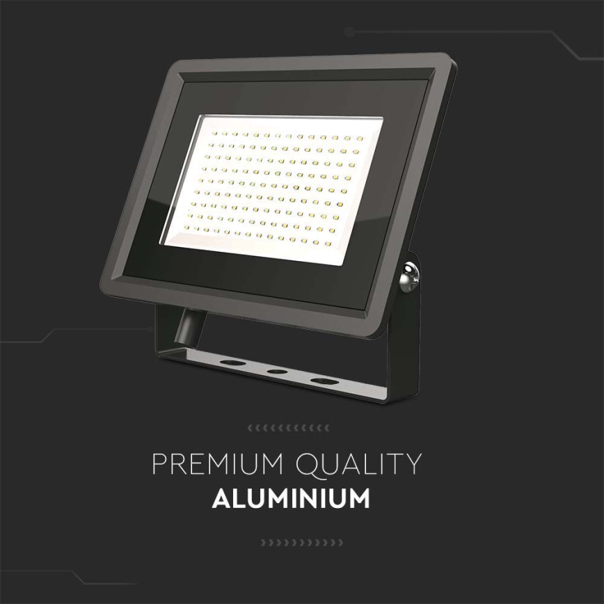 LED Kültéri reflektor LED/200W/230V 4000K IP65 fekete