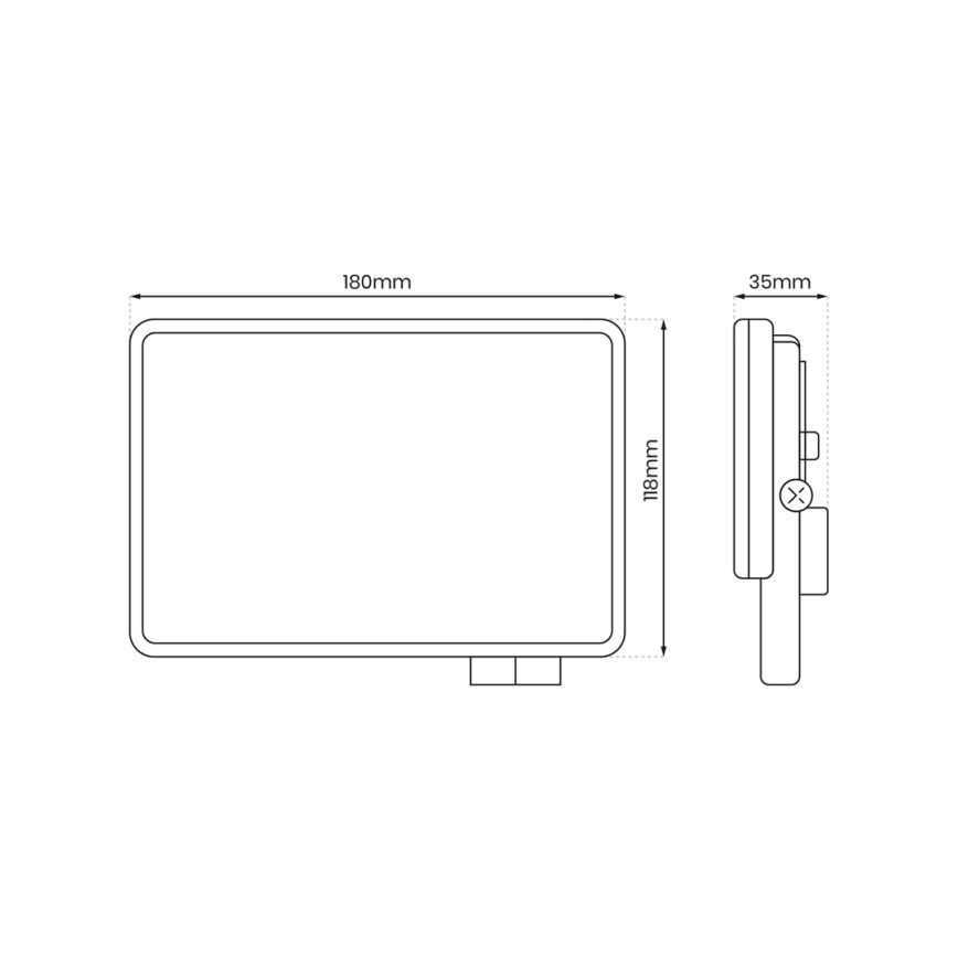 LED Kültéri reflektor LED/50W/230V 5000K IP65